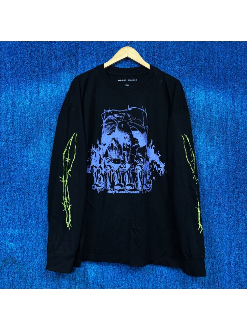 Billie Eilish Dont Change My Number Tour LS Shirt Size XXL